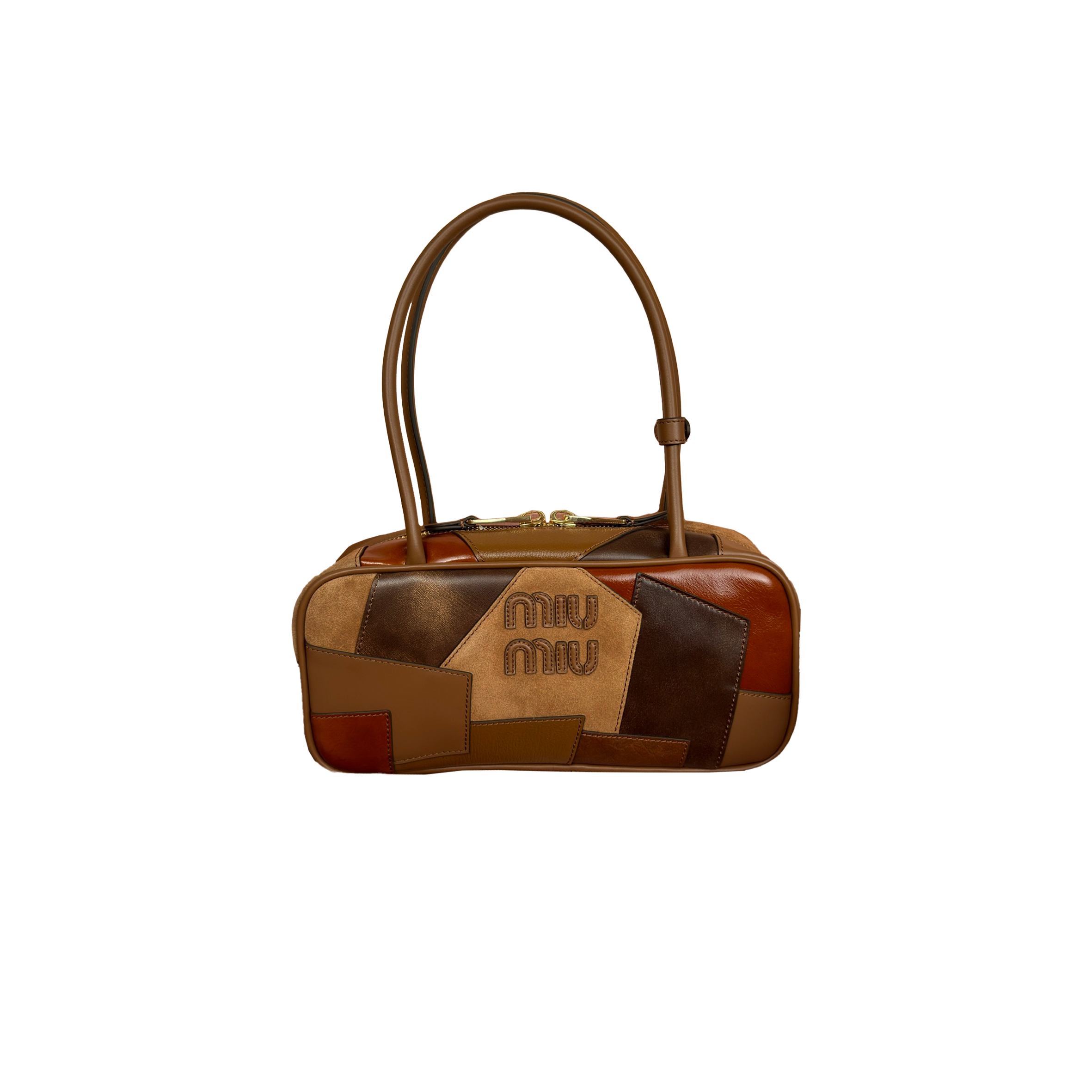 M1v M1v beau leather patchwork bag 5bb173 (28*15*9cm)